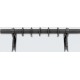 BARRA FORJA 30mm NEGRO