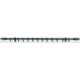BARRA FORJA EXTENSIBLE 12mm COMPLETA MOD. LIS