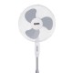 VENTILADOR PIE BLANCO 45W Ø ASPAS 40 CM ALTURA REGULABLE 105-125 CM EDM