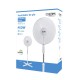 VENTILADOR PIE BLANCO 50W Ø ASPAS 40 CM ALTURA REGULABLE 110-130 CM EDM
