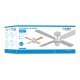 VENTILADOR DE TECHO MODELO BALTICO BLANCO 50W Ø ASPAS 102 CM EDM