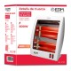 ESTUFA DE CUARZO - MODELO PLANO - ANTI-VUELCO - 400-800W EDM