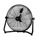 VENTILADOR INDUSTRIAL DE SUELO. COLOR NEGRO 120W ASPAS Ø50 x 58 cm