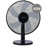 Ventilador sobremesa Macomia Ø41cm 45W Negro