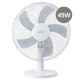 Ventilador sobremesa Macomia Ø41cm 45W Negro